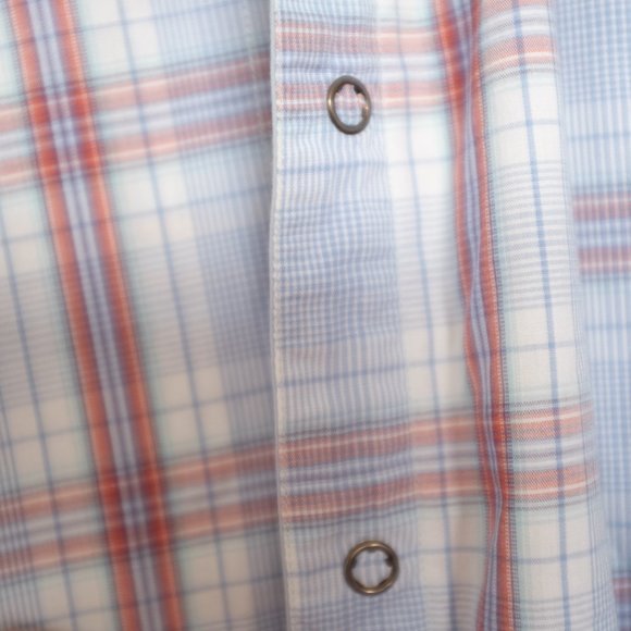 COPY - Haight & Ashbury sport pearl snap plaid shirt size 5 - Picture 10 of 14